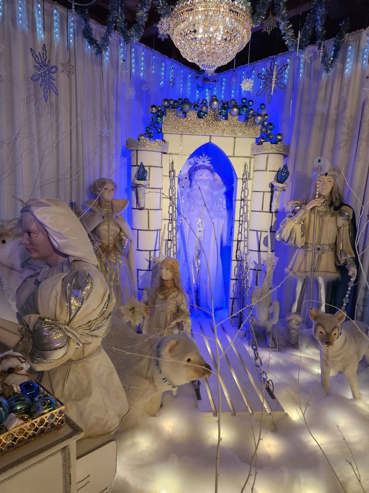 Santa Land A Magical Walk Through Christmas Display Located at 133